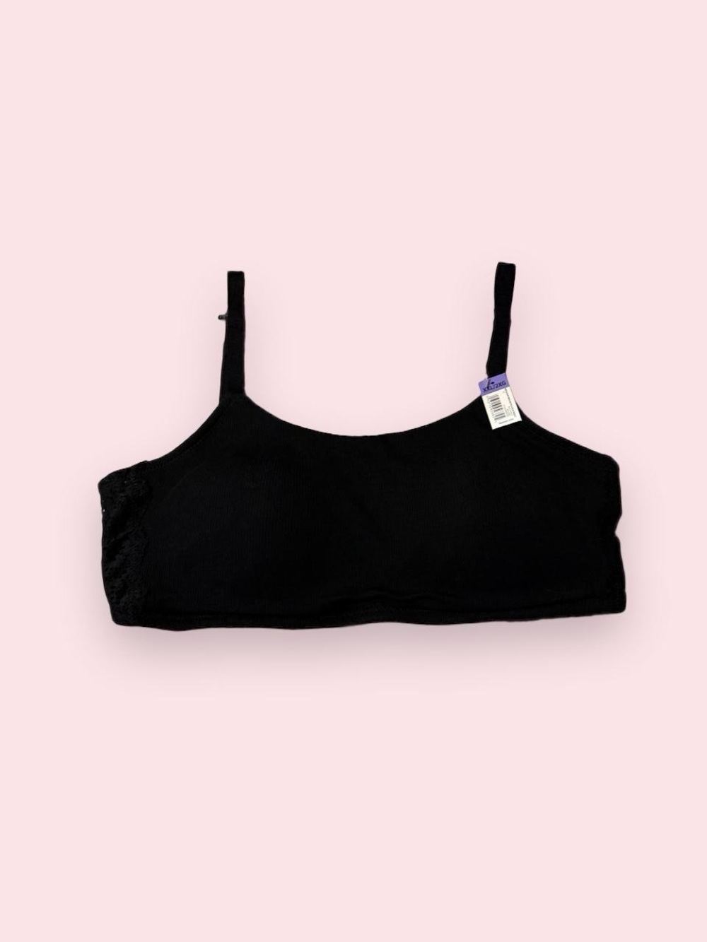 No Boundaries Black Seamless Bralette